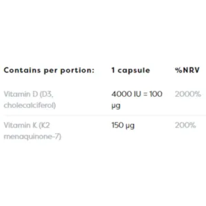 Osavi Vitamin D3 + K2