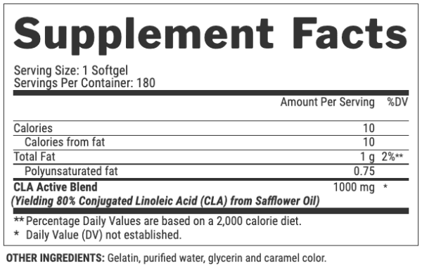 Lipo6 CLA 1000mg Nutrex