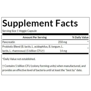 Probiotic with Digestive Enzymes