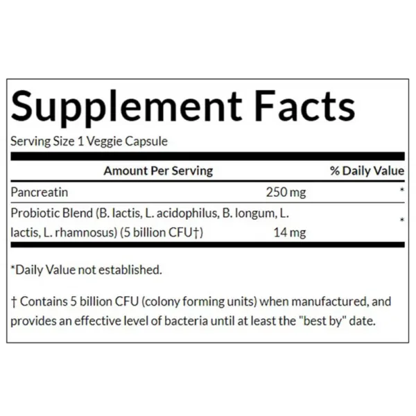 Probiotic with Digestive Enzymes
