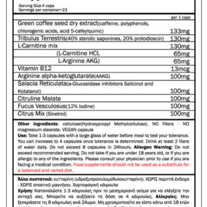 FAT Killer MEN only GoldTouch Nutrition