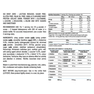 Πρωτεΐνη Iso Whey Zero Biotech